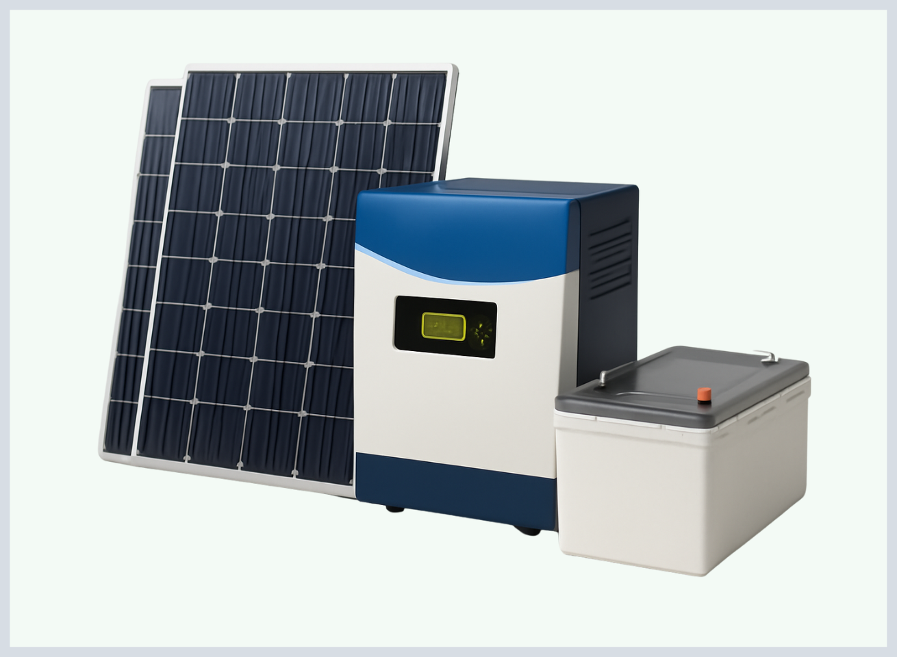 Off-Grid-Solar-PCU-solar-energy